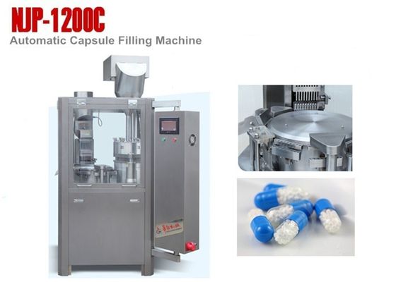 Machine de remplissage automatique à grande vitesse de la capsule SS304 pour la production 72000 capsules par heure